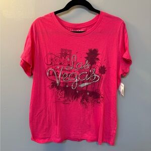 Fashion Bug Bright Pink Las Vegas Tee xl